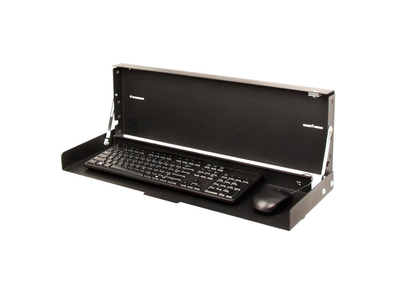 Rack Solutions 104-2795 Full Keyboard Wallmount - Black 1