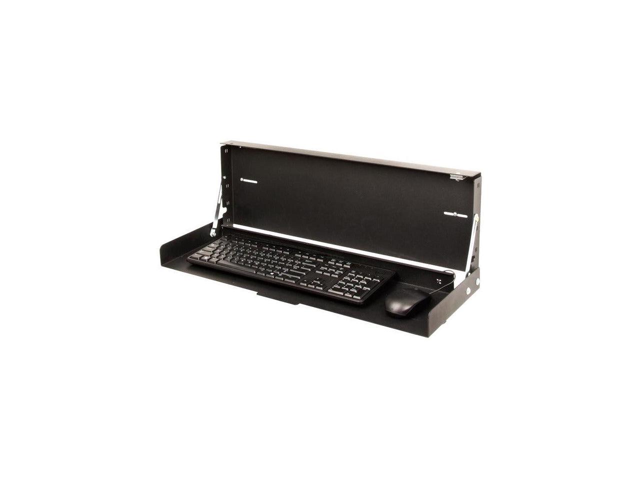 Rack Solutions 104-2795 Full Keyboard Wallmount - Black 3