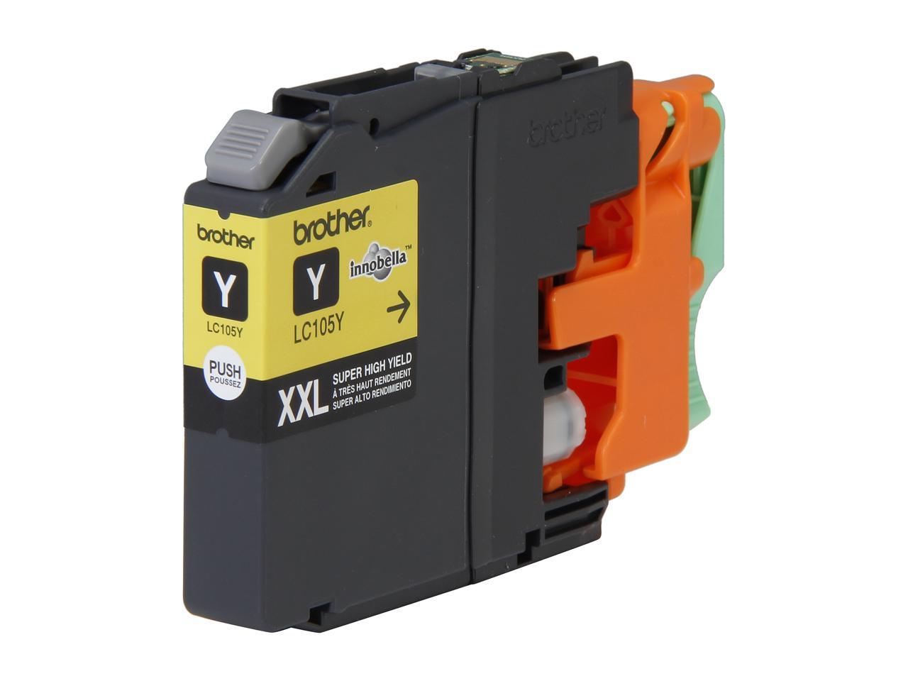 Brother LC105Y Super High Yield Innobella Ink Cartridge - Yellow 4