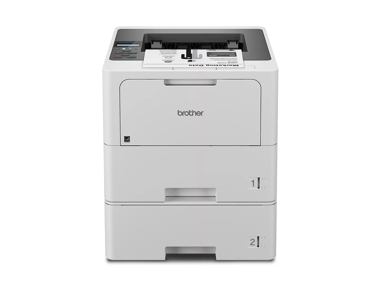 Brother HL-L6210DW Business  Monochrome Laser Printer with Dual Paper Trays, Wireless Networking  and Duplex Printing 1