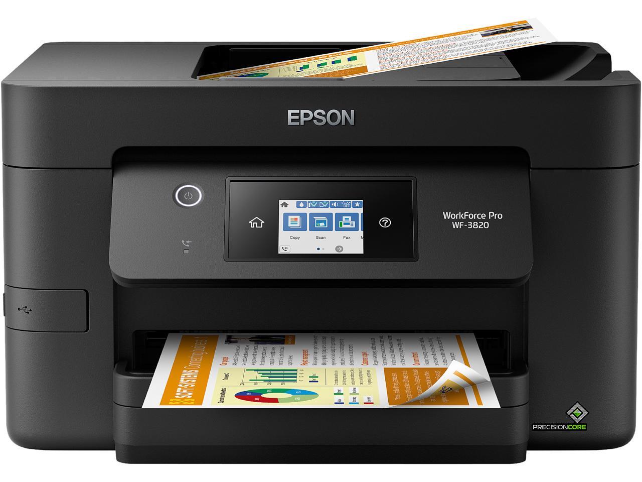 Epson WorkForce Pro WF-3820 Wireless All-in-One Inkjet Printer 1