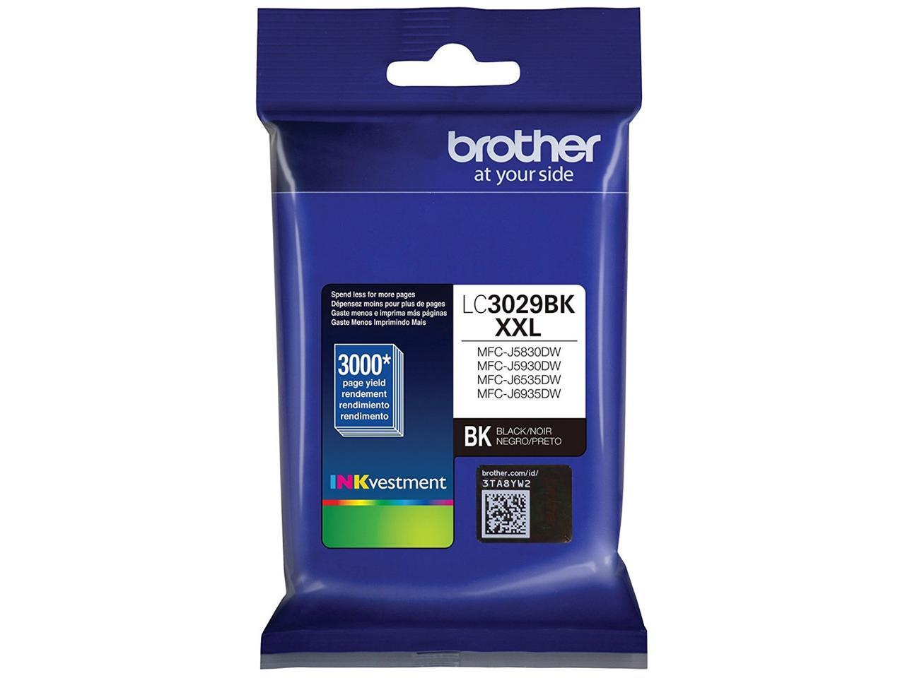 Brother LC3029BK Super High Yield Ink Cartridge - Black 1