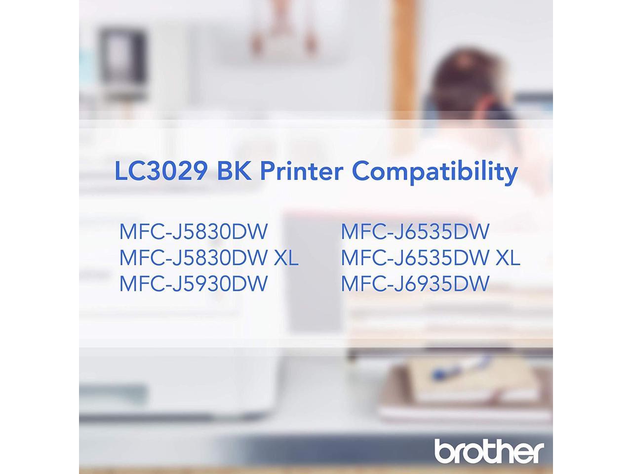 Brother LC3029BK Super High Yield Ink Cartridge - Black 4