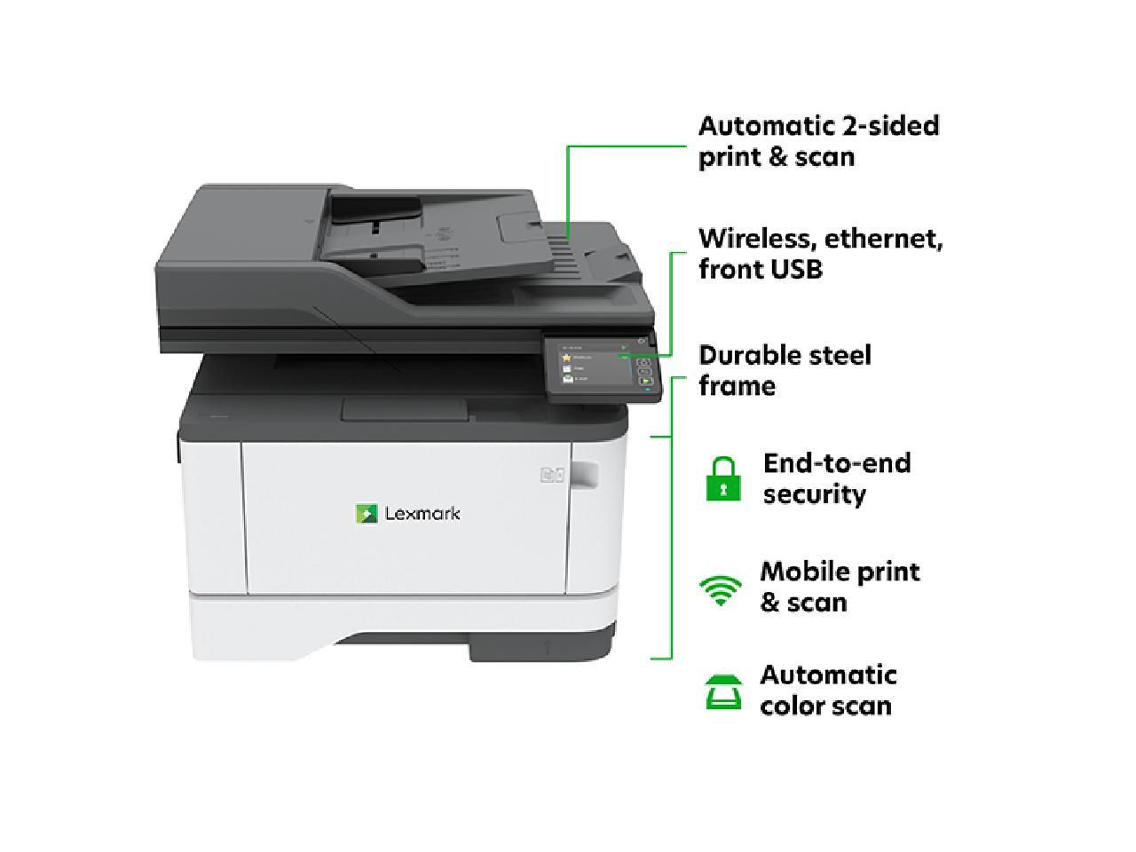 Lexmark MB3442i Laser All-In-One Monochrome Printer 2