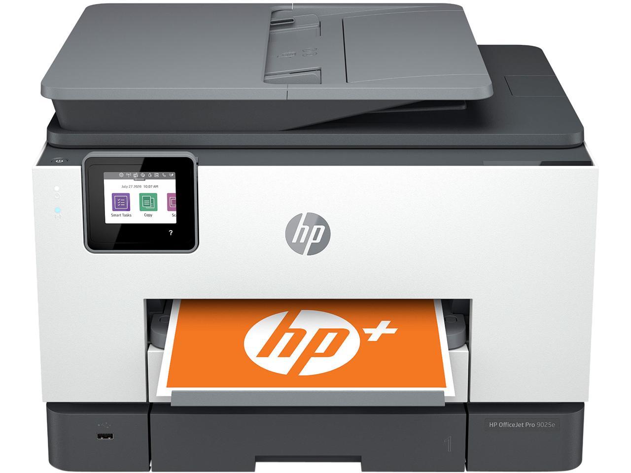 HP OfficeJet Pro 9025e All-in-One Wireless Color Printer, with bonus 6 months free Instant Ink with HP+ (1G5M0A) 1