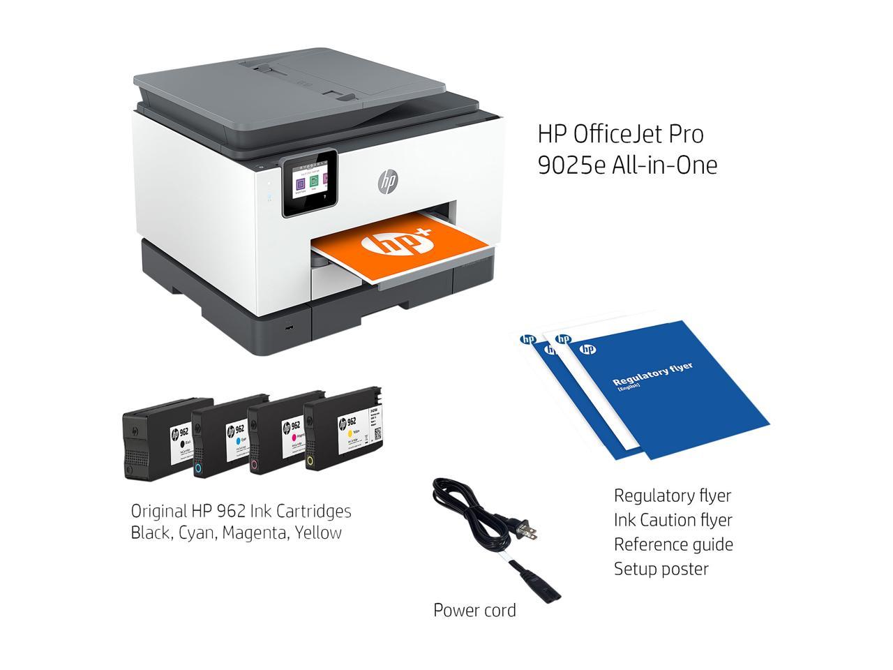 HP OfficeJet Pro 9025e All-in-One Wireless Color Printer, with bonus 6 months free Instant Ink with HP+ (1G5M0A) 2