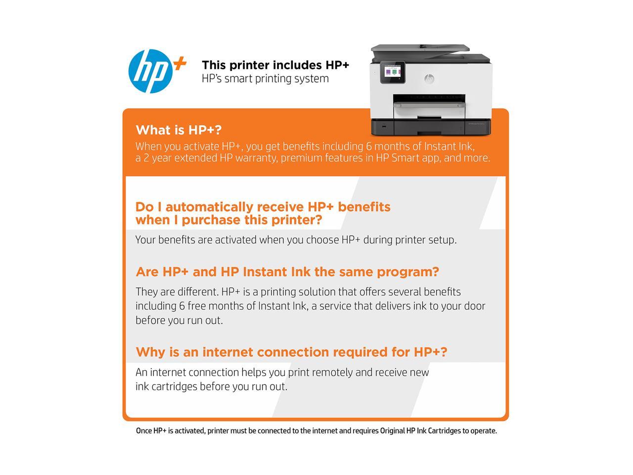 HP OfficeJet Pro 9025e All-in-One Wireless Color Printer, with bonus 6 months free Instant Ink with HP+ (1G5M0A) 5