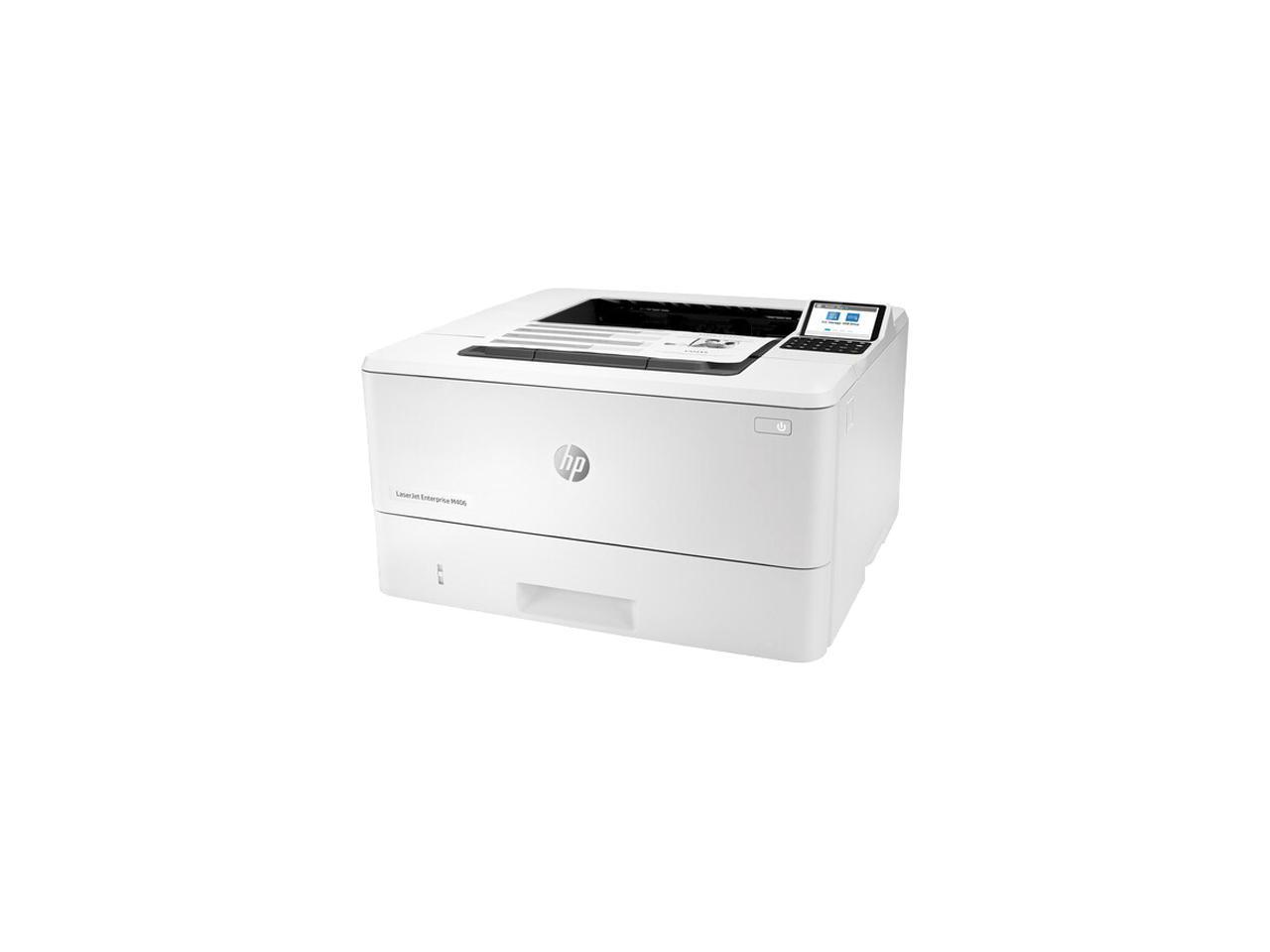 HP LaserJet Enterprise M406dn Workgroup Letter: Up to 40 ppm (default); Up to 42 ppm (HP high speed mode) Black
A4: Up to 38 ppm (default); Up to 40 ppm (HP high speed mode) Black
Print speed (Landscape, A5): Up to 63 ppm Black Monochrome E 3