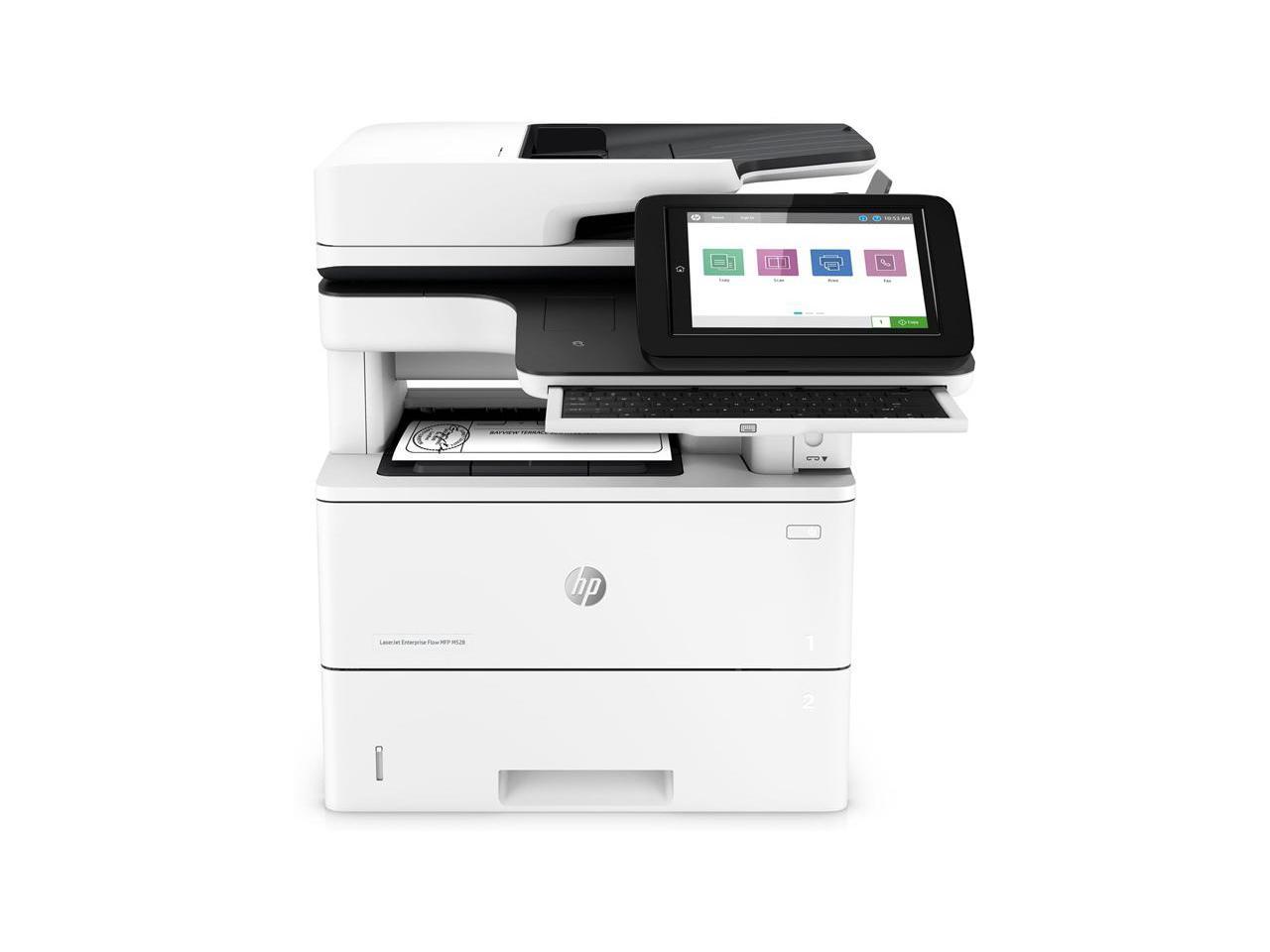 HP LaserJet Enterprise Flow Enterprise Flow MFP M528z MFP Up to 45 ppm (default) ; Up to 52 ppm (HP High Speed) Laser Printer 1