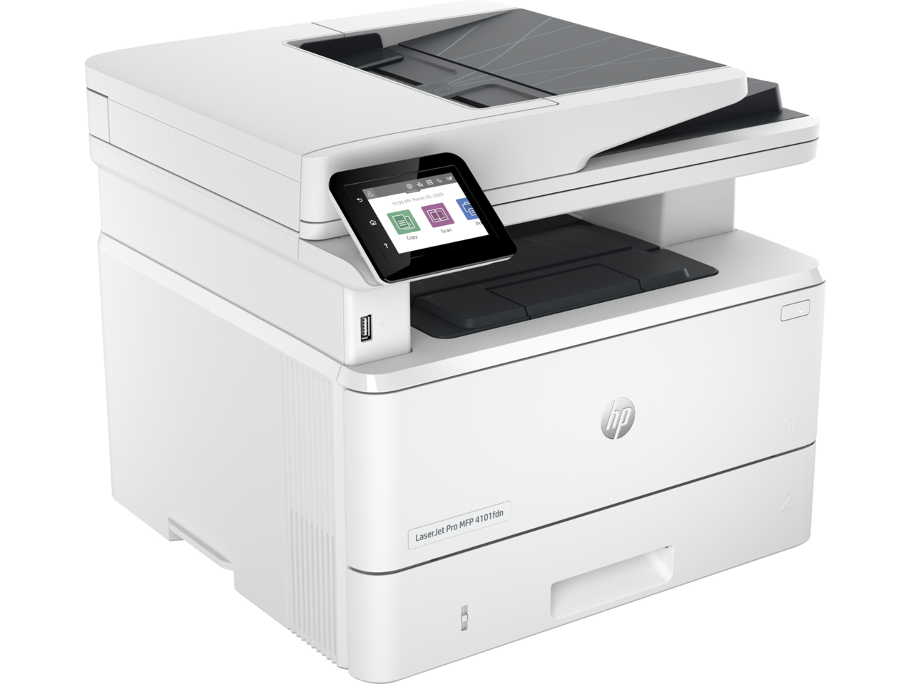 HP LaserJet Pro MFP 4101fdn Printer with Fax 2Z618F#BGJ 3