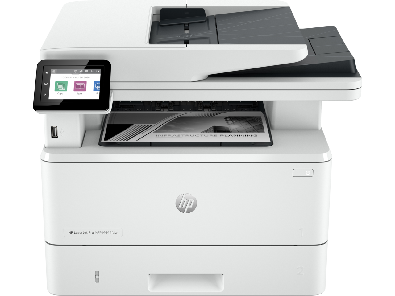 HP LaserJet Pro MFP 4101fdw Wireless Printer 2Z619F 2