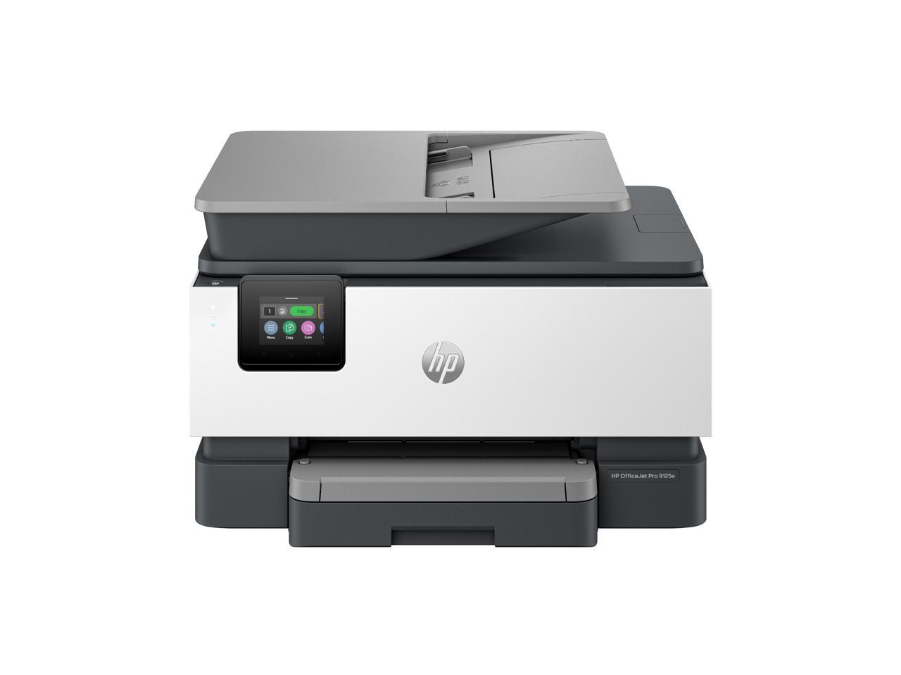 HP OfficeJet Pro 9125e Wireless Color All-in-One Printer with Bonus 6 Months Instant Ink with HP+, Gray, Medium 1