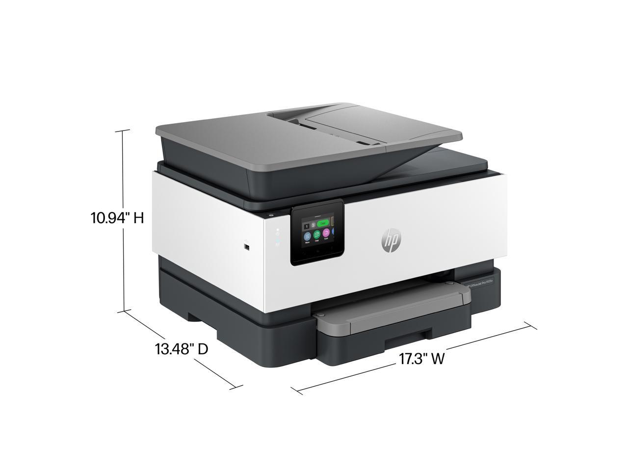 HP OfficeJet Pro 9125e Wireless Color All-in-One Printer with Bonus 6 Months Instant Ink with HP+, Gray, Medium 5