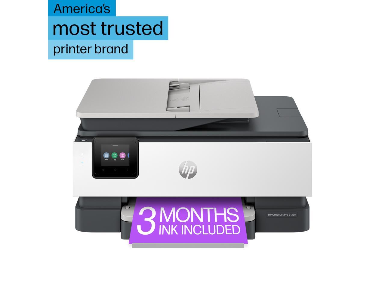 HP OfficeJet Pro 8135e All-in-One Printer w/ bonus 12months Instant Ink through HP+ 3