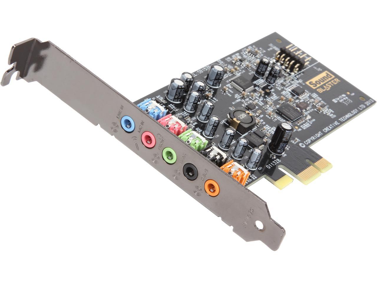 Creative Sound Blaster Audigy FX PCIe 5.1 Sound Card with High Performance Headphone Amp 1