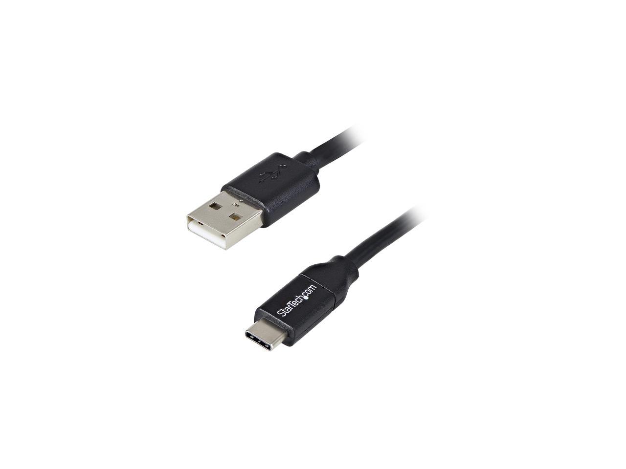 StarTech 6.6 ft. USB to USB-C Cable Black - 10-Pack USB2AC2M10PK 1