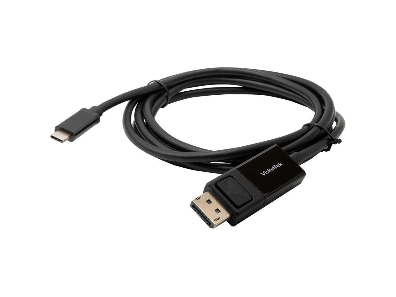 Visiontek Usb-C To Displayport 1.4 2M Cable M/M 5