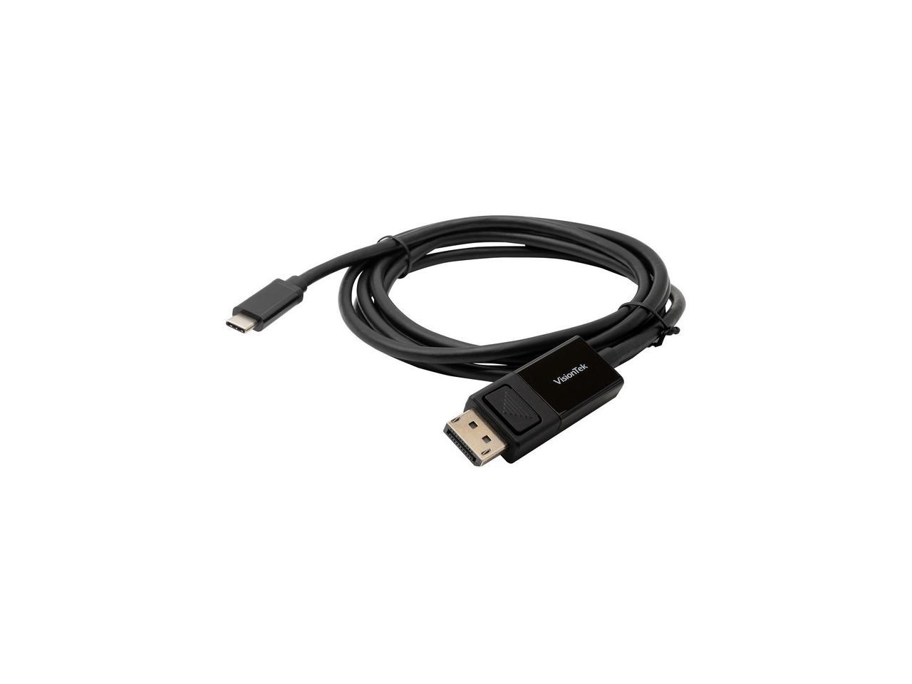 Visiontek Usb-C To Displayport 1.4 2M Cable M/M 1