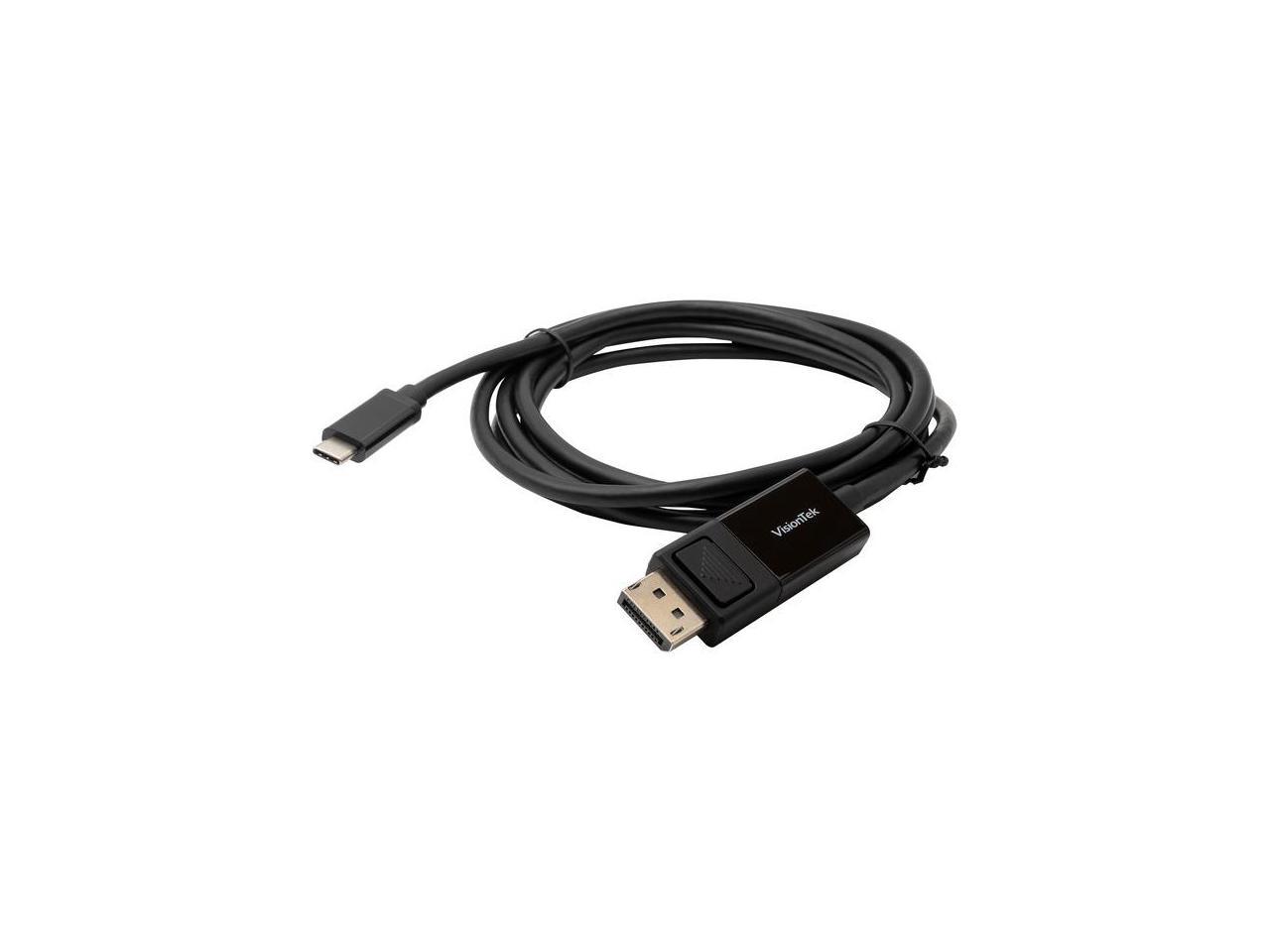 Visiontek Usb-C To Displayport 1.4 Bi-Directional 2M Active Cable (M/M) 1