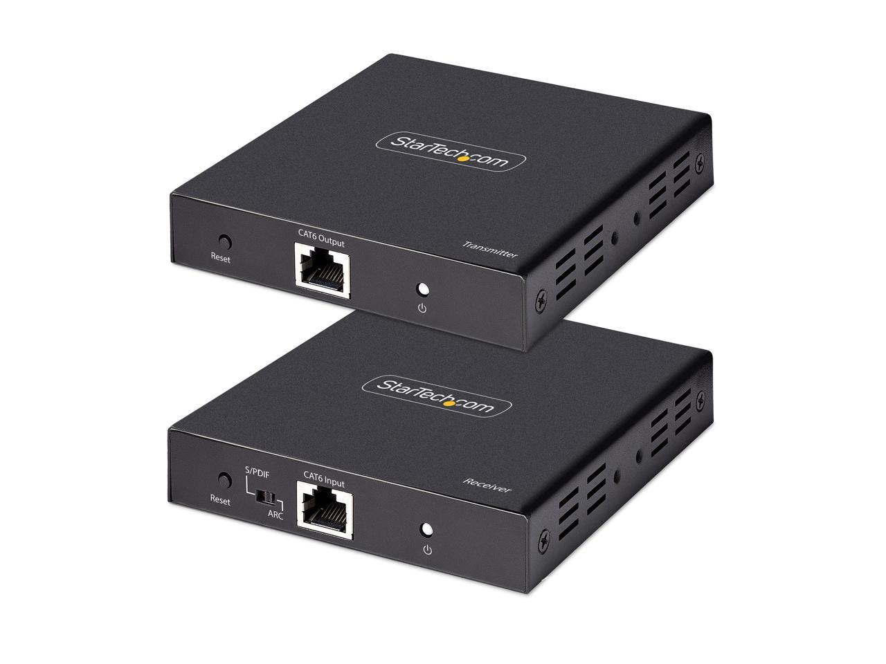 StarTech 4K HDMI Extender Over CAT5/CAT6 Cable 60Hz Video Extender 2