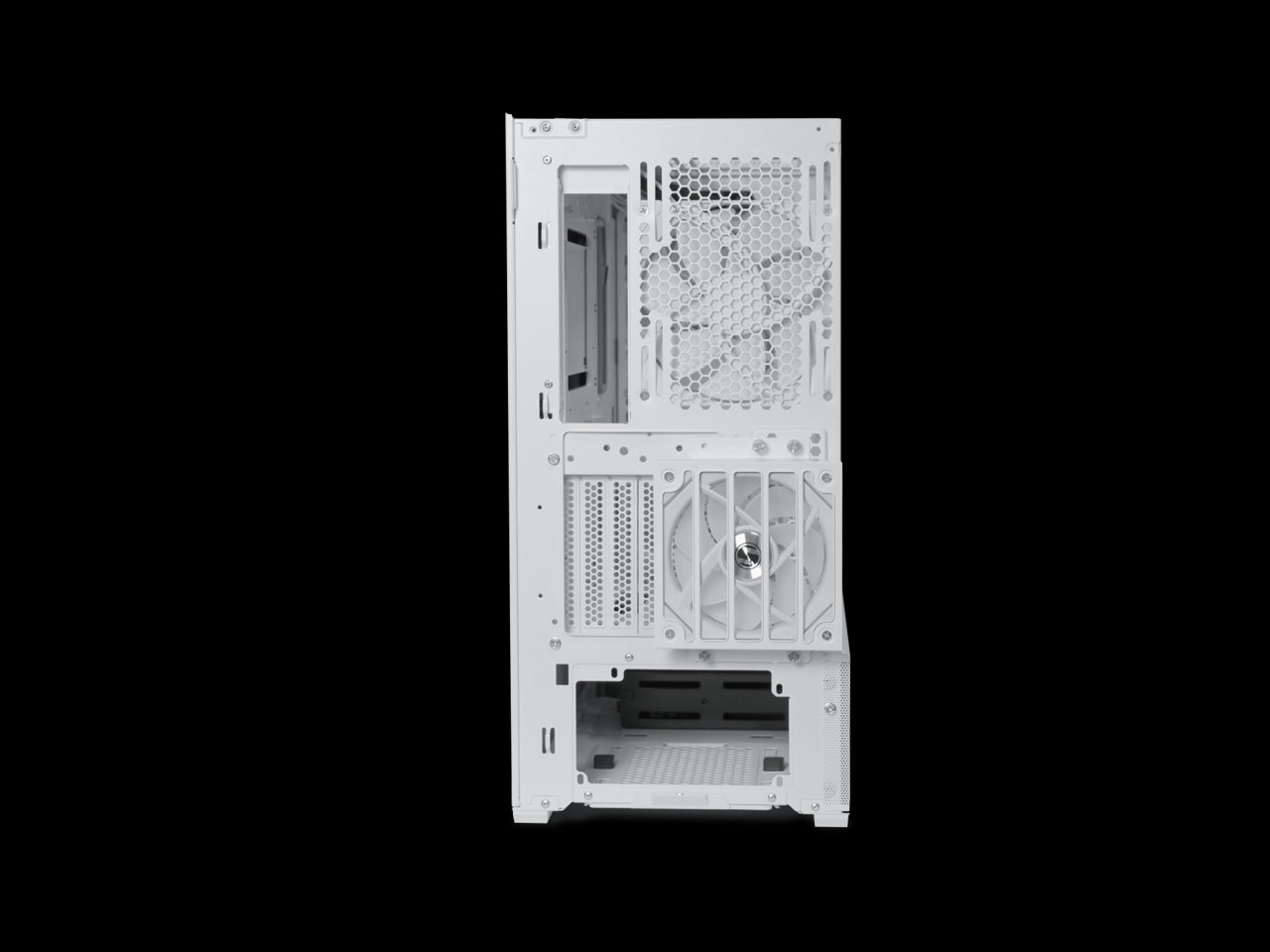 LIAN LI LANCOOL 216RW White Steel / Tempered Glass ATX Mid Tower Computer Case ,2x 16 cm ARGB Fans Included -LANCOOL 216RW 5