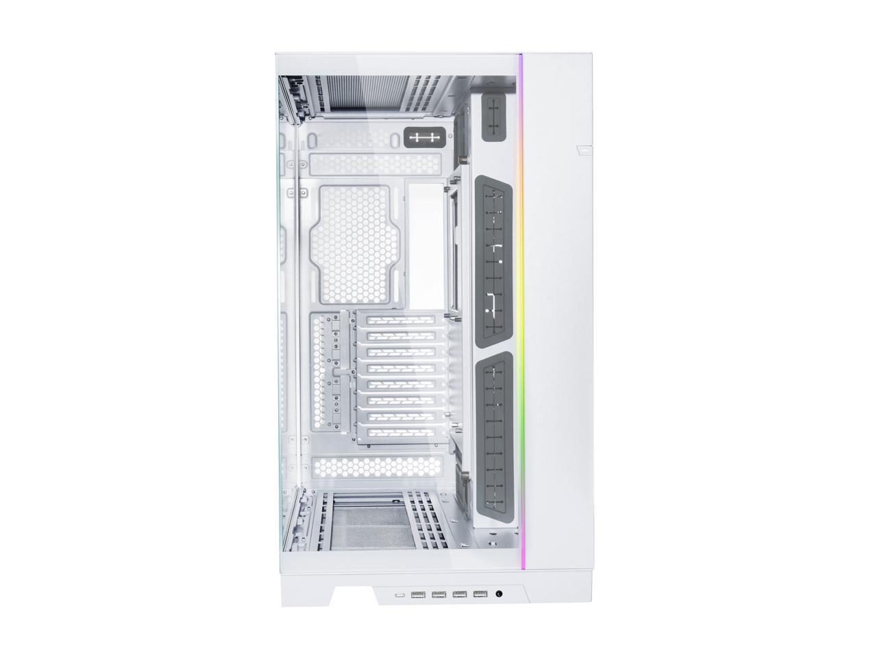 LIAN LI O11 Dynamic EVO XL O11DEXL White Aluminum / Steel / Tempered Glass ATX Mid Tower Computer Case - O11DEXL-W 2