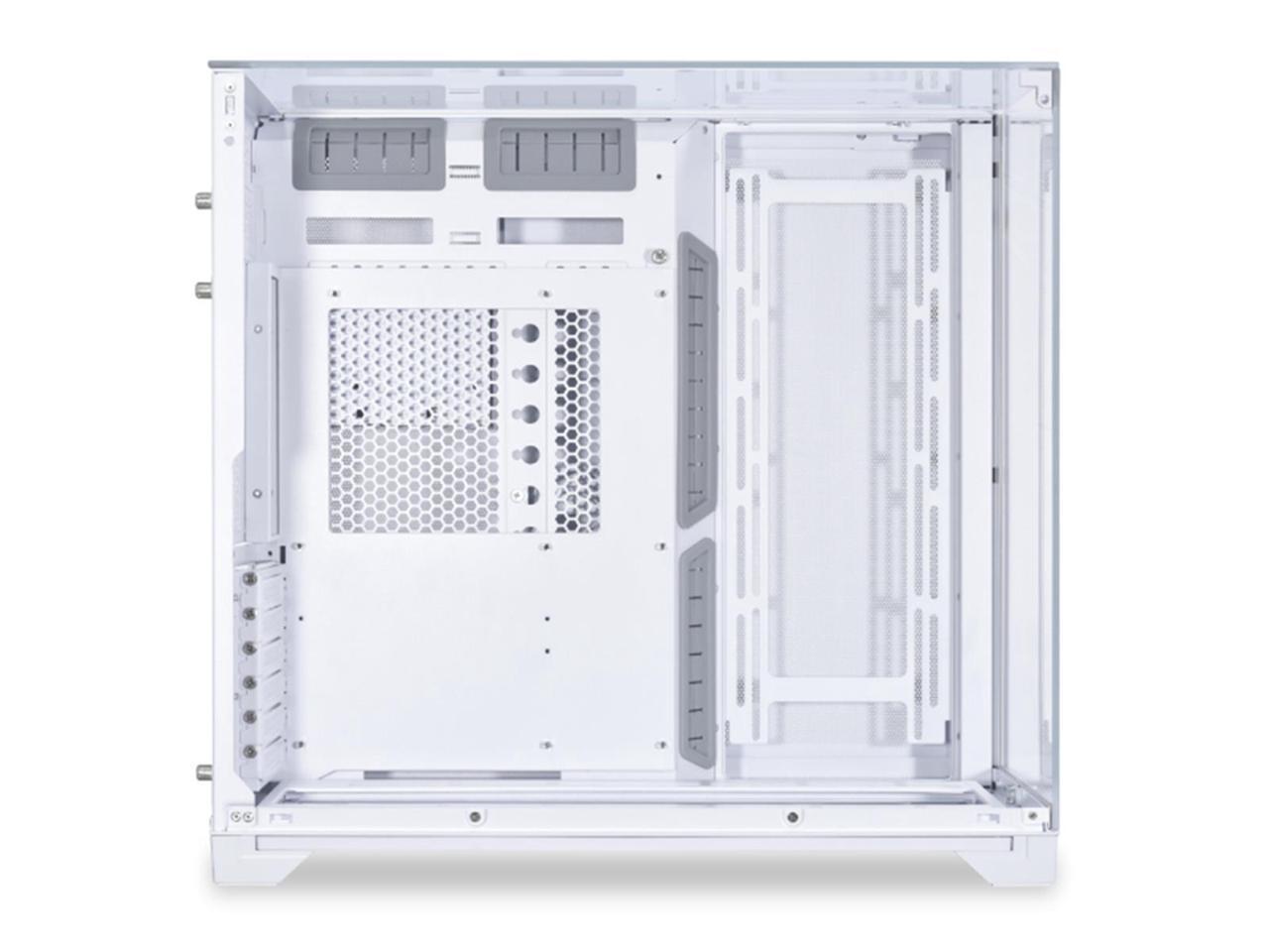 LIAN LI O11 Vision White Aluminum / Steel / Tempered Glass ATX Mid Tower Computer Case - O11VW 3