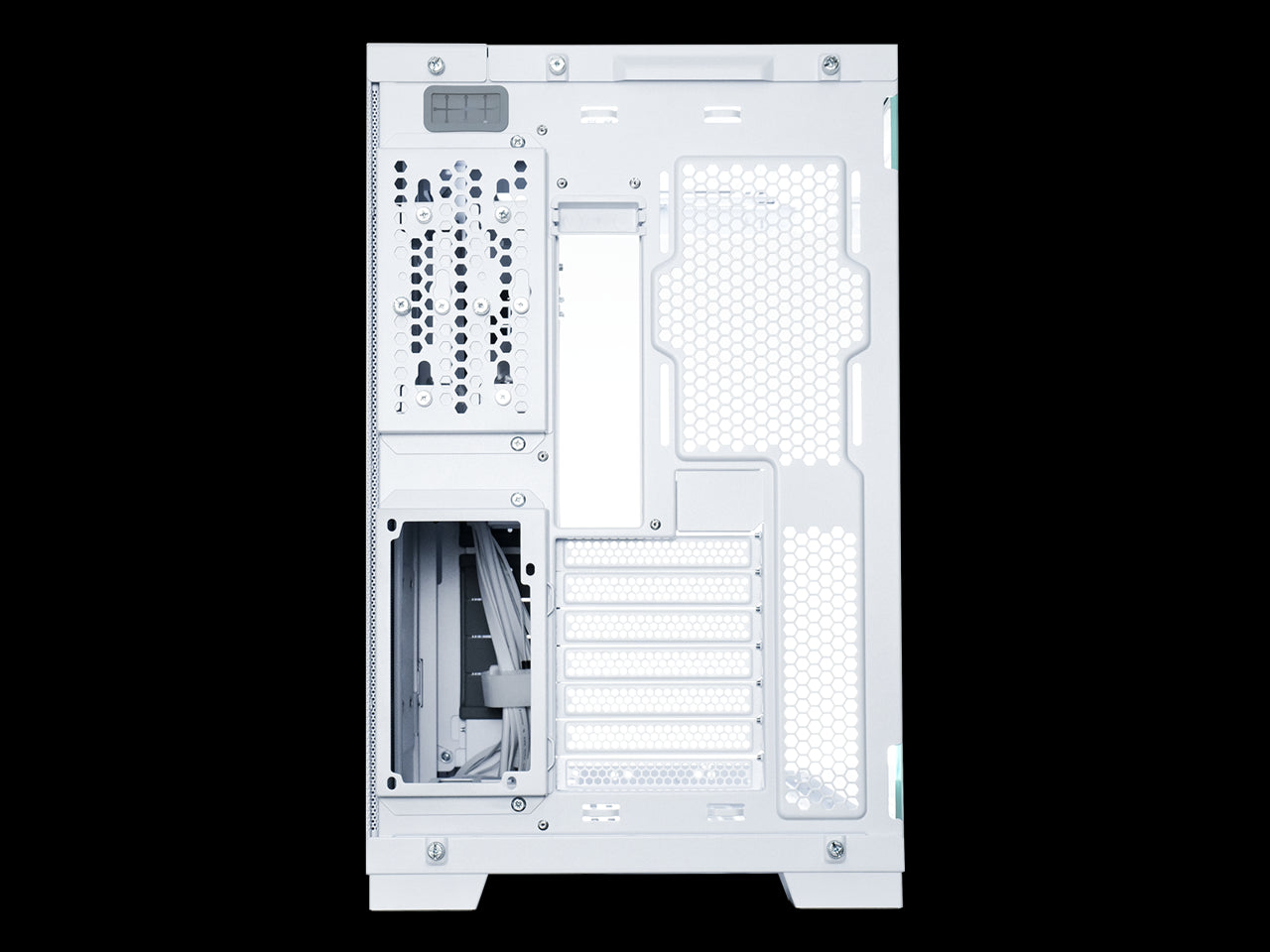 LIAN LI O11 EVO RGB  White Aluminum / Steel / Tempered Glass ATX Mid Tower Computer Case -O11DERGBW 2