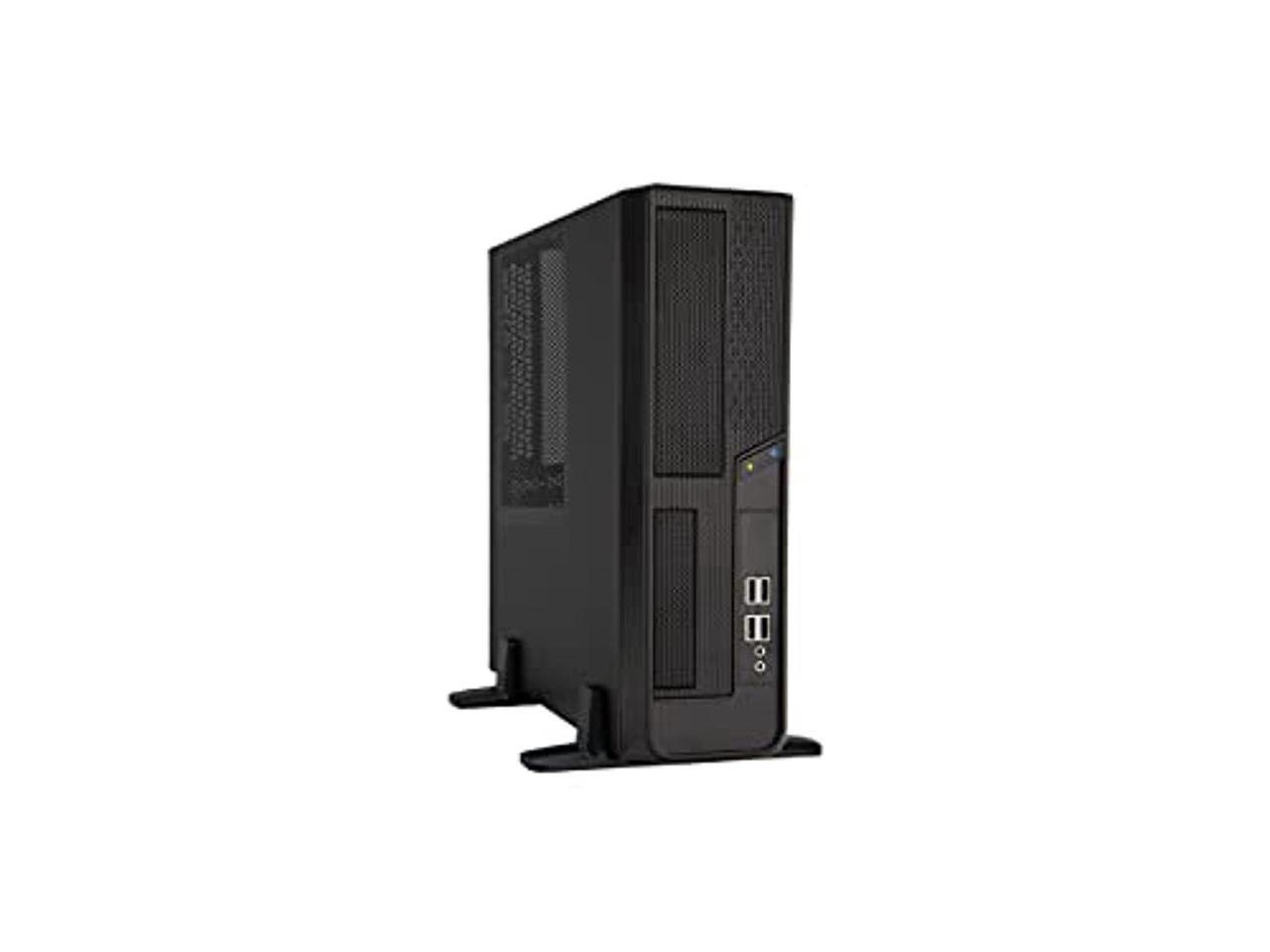 inwin bl040 matx desktop case with 300w tfx psu/black/ieee 1394 - bl040.ff300tb3f 1