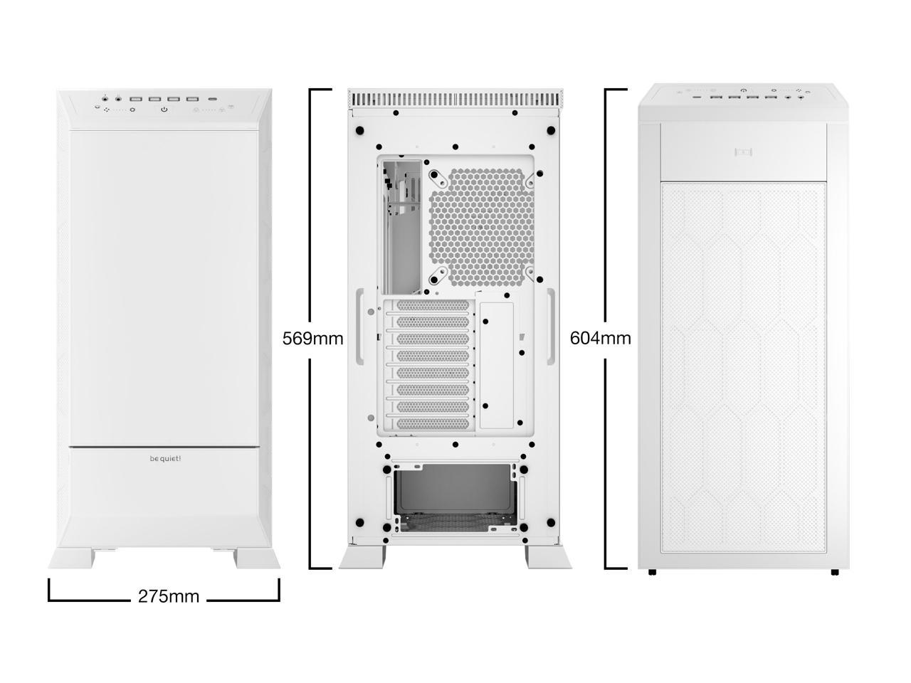 be quiet! Dark Base PRO 901 White- 3 Silent Wings 4 PWM 2