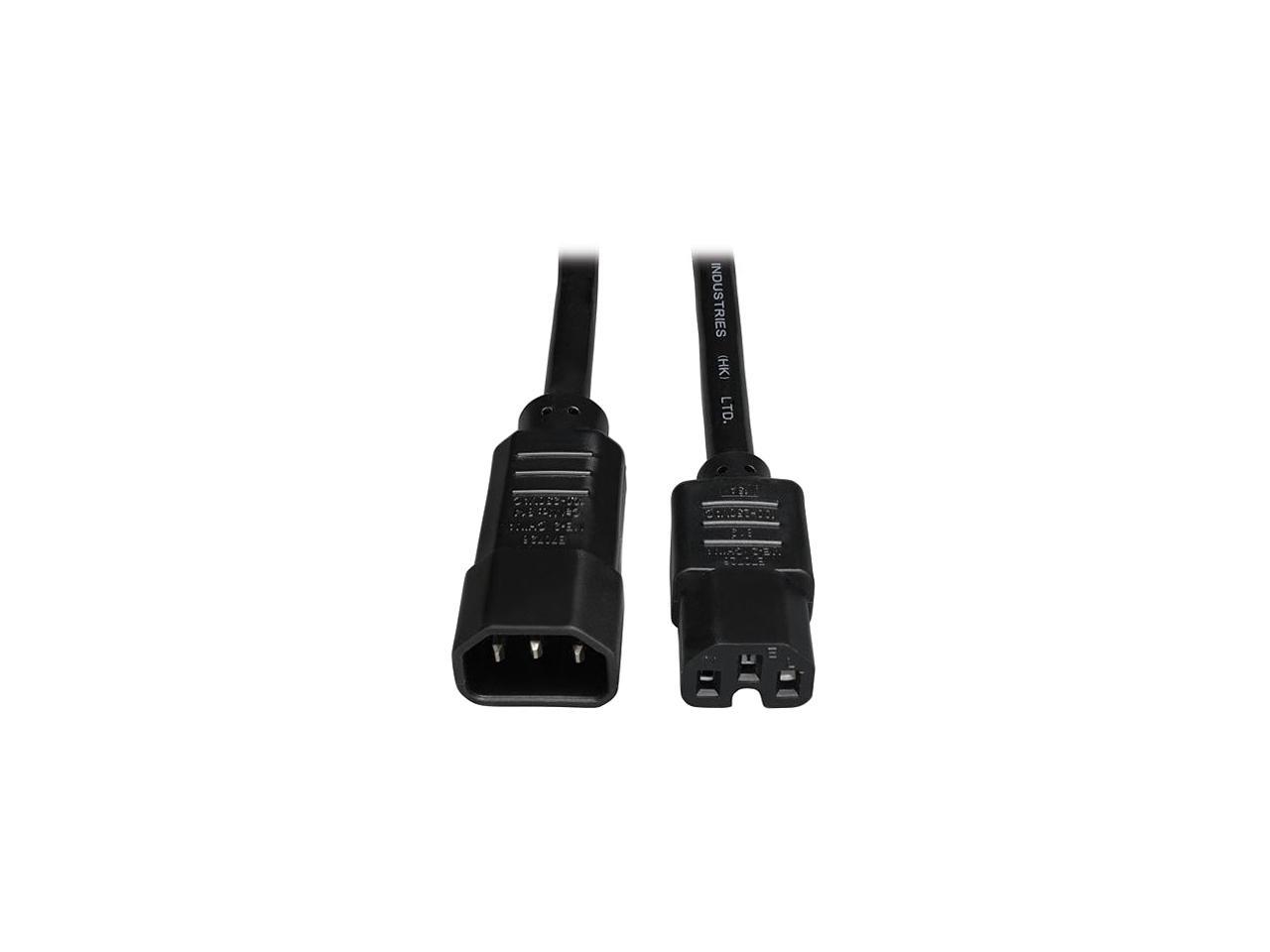 Tripp Lite P018-010 Tripp Lite Heavy Duty Computer Power Cord - 16A, 14AWG (IEC-320-C14 to IEC-320-C15) 10-ft. 1