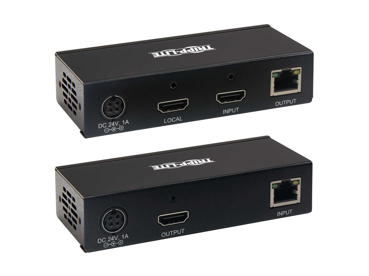 Tripp Lite HDMI Over Cat6 Extender Kit w KVM Support USB/IR PoC B127A1A1BHBH 3