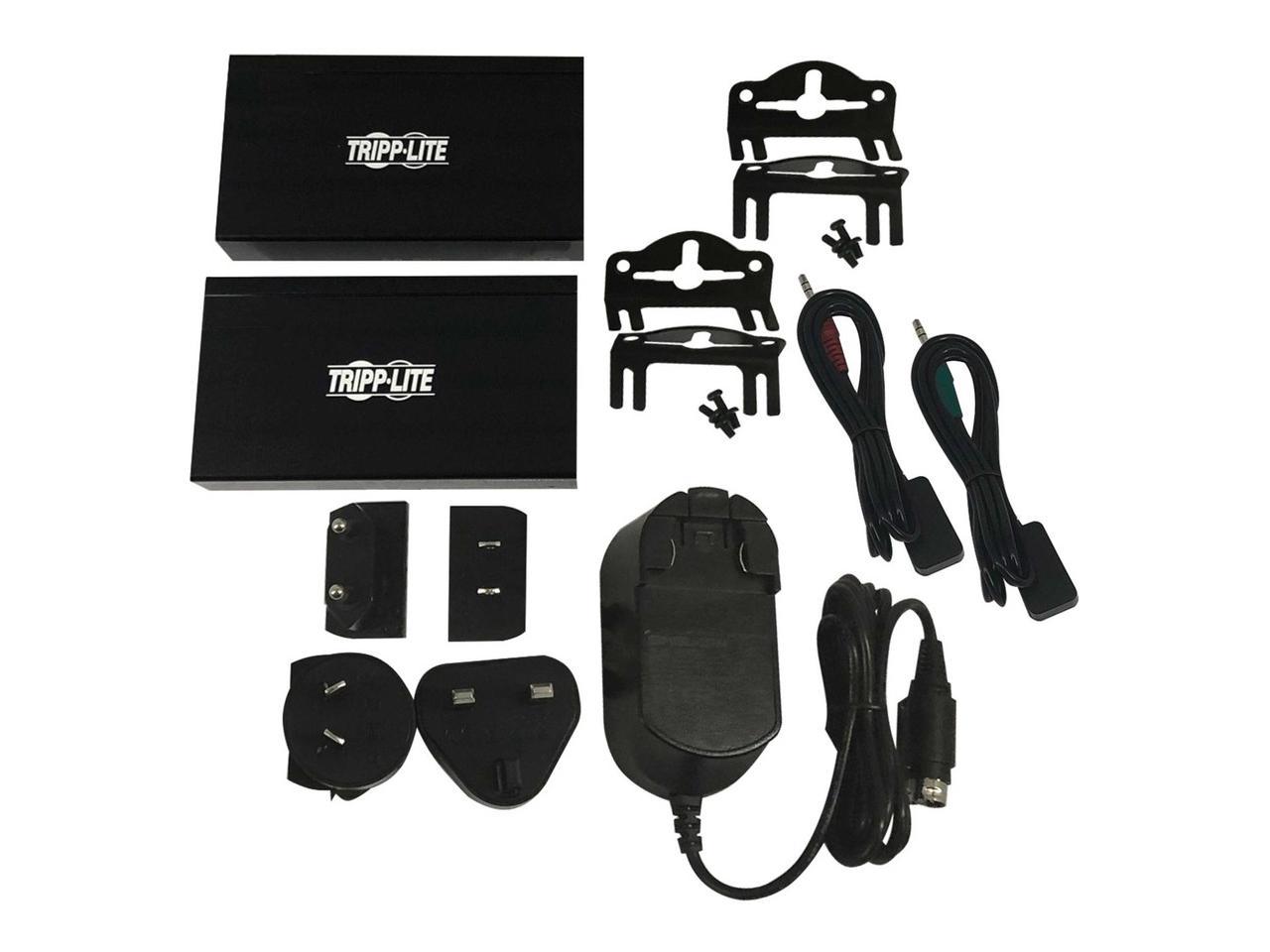 Tripp Lite HDMI Over Cat6 Extender Kit w KVM Support USB/IR PoC B127A1A1BHBH 5