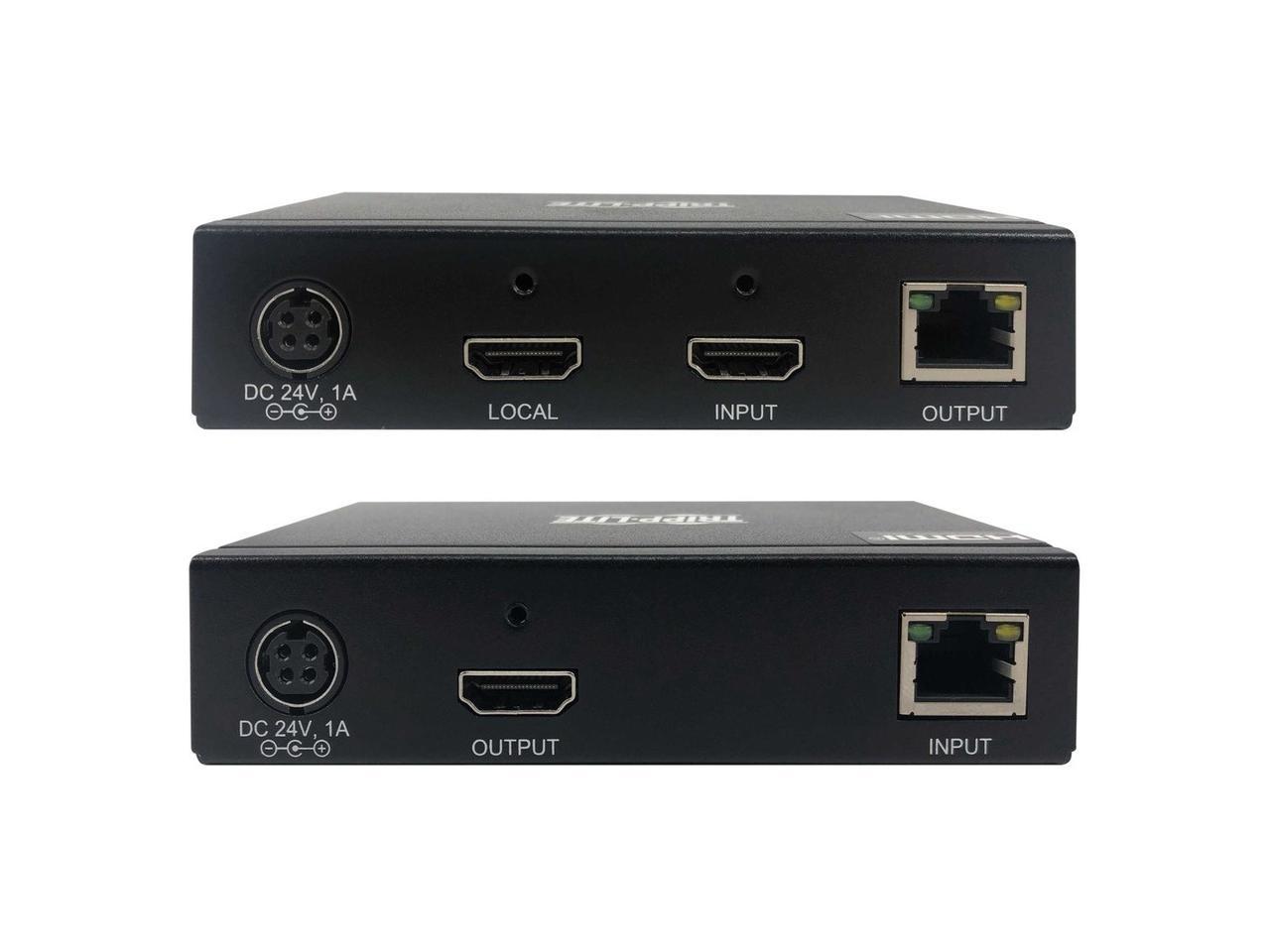 Tripp Lite HDMI Over Cat6 Extender Kit w KVM Support USB/IR PoC B127A1A1BHBH 2