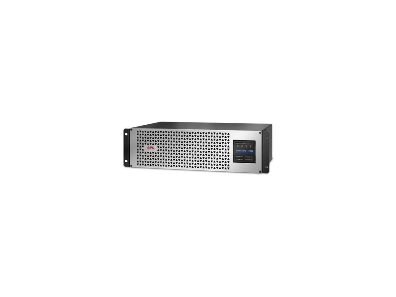 APC SMTL1500RM3UC Smart-UPS Li-Ion 1350 Watts 1500VA 120V Short Depth UPS with SmartConnect 4