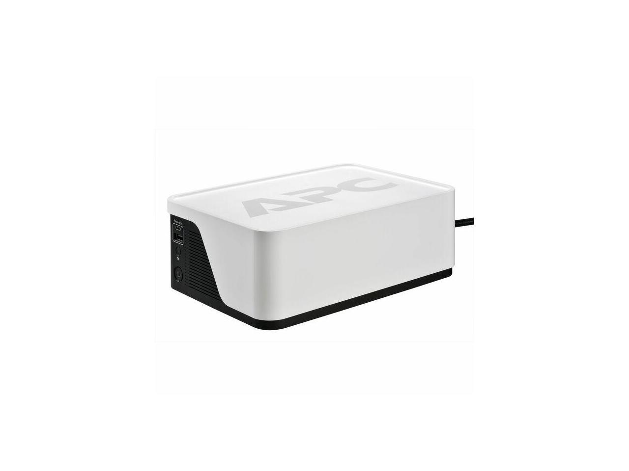 APC UPS Battery Backup, 500VA Backup Battery with 4 Outlets, Type C USB Charging , BE500G3 Back-UPS 2