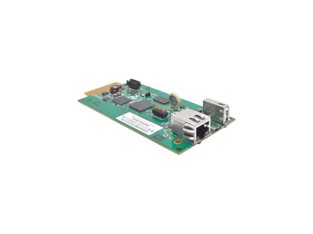 Tripp Lite Network Card for Select Tripp Lite and Eaton UPS Systems and PDUs - 1 x Network (RJ-45) Port(s) - USB 1