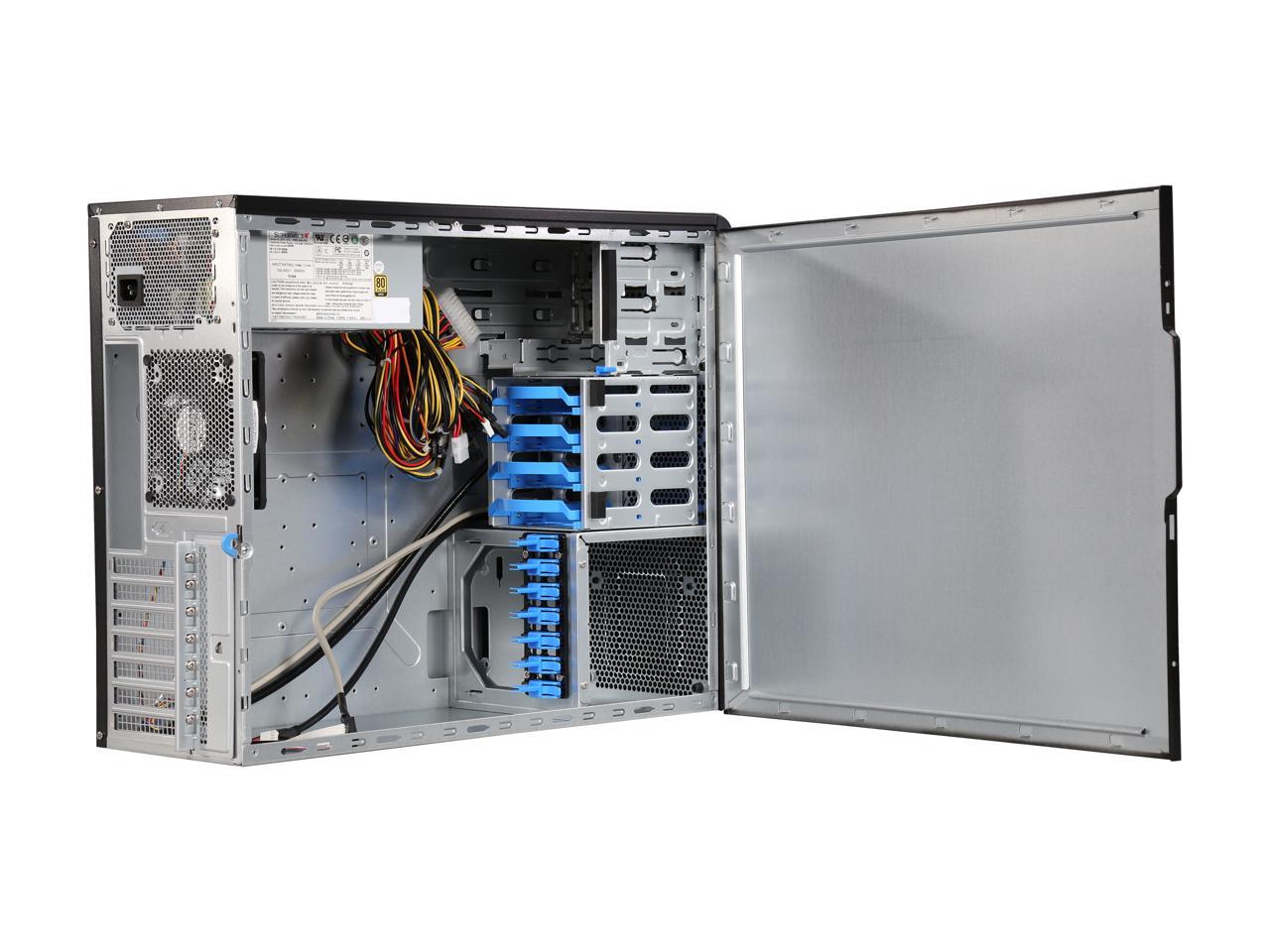 Supermicro Superchassis Cse-732D4-903B 900W Mid-Tower Sever Chassis (Black) 5