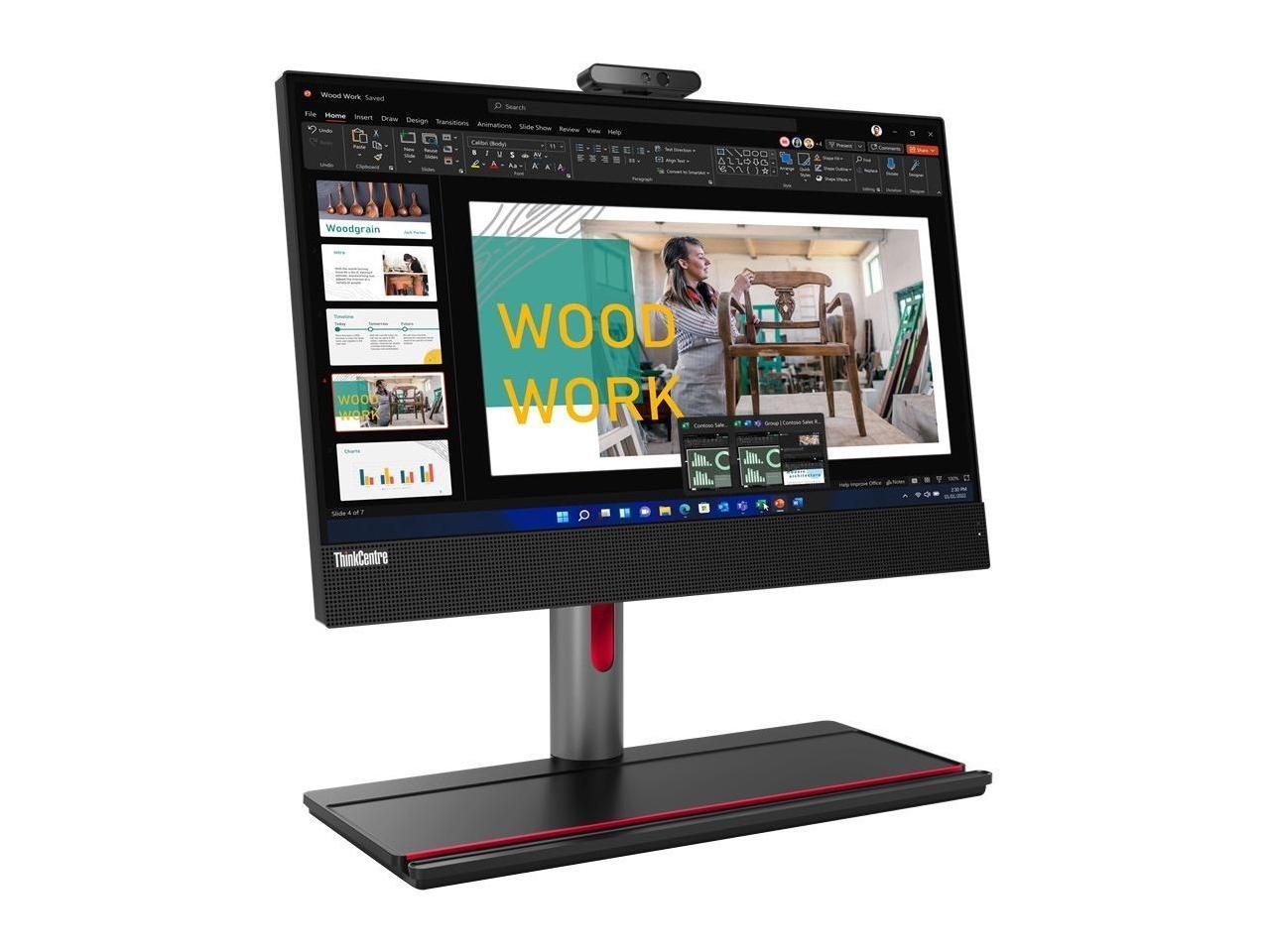 Lenovo ThinkCentre M70a Gen 3 11VL0048US 21.5" All-in-One Computer Intel Core i5 12th Gen i5-12400 Hexa-core (6 Core) 2.50 GHz 8 GB 256 GB NVMe M.2 Full HD 1920 x 1080 Desktop Black 2