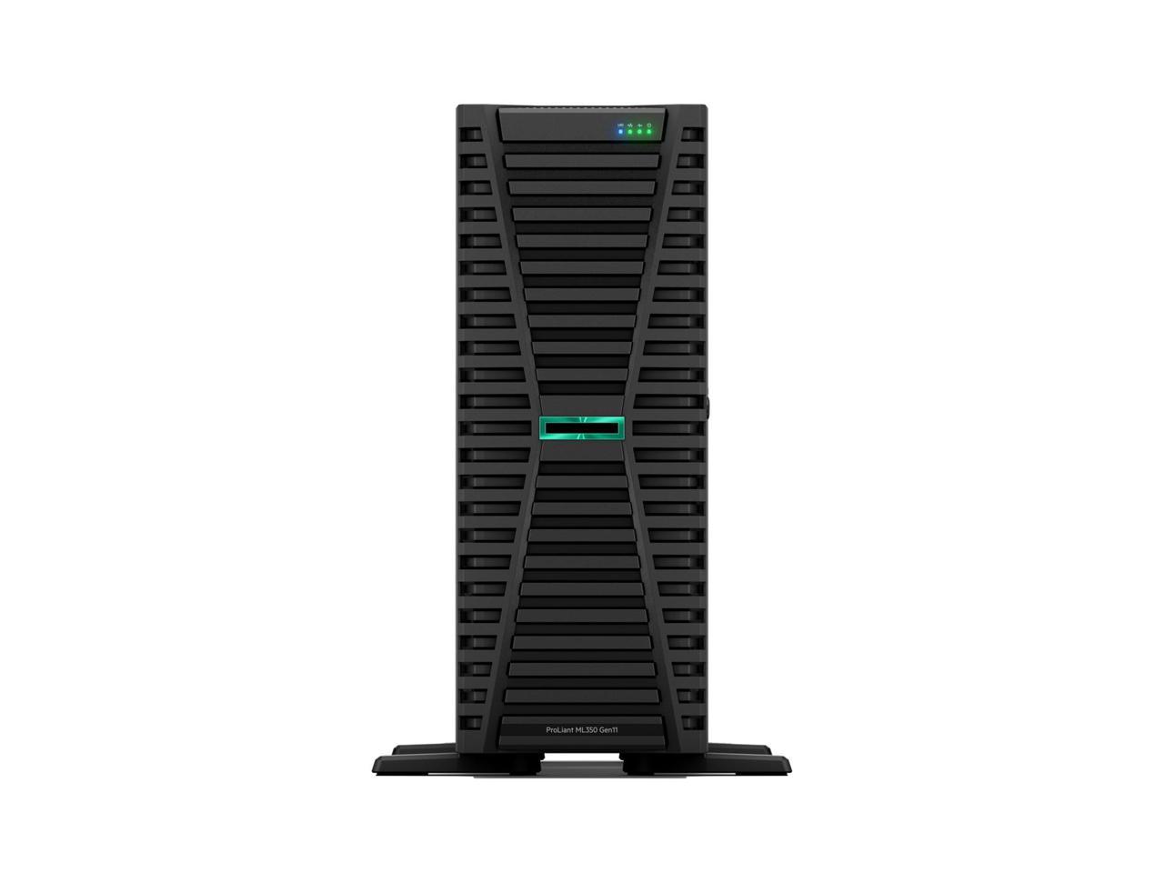 HPE ProLiant ML350 G11 4U Tower Server 1 x Intel Xeon Silver 4410Y 2 GHz 32 GB RAM Serial Attached SCSI SAS Serial ATA Controller P53564001 1