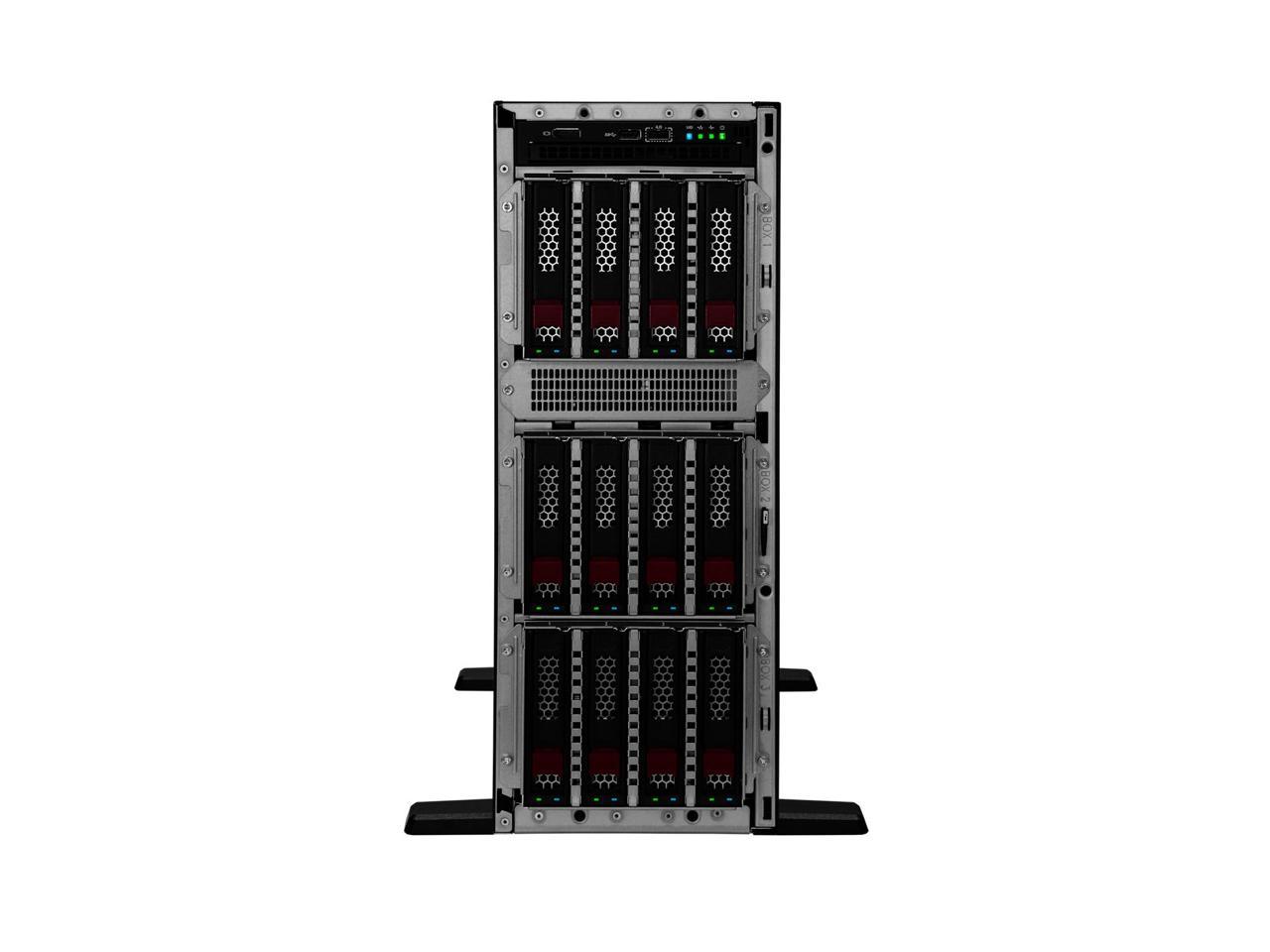 HPE ProLiant ML350 G11 4U Tower Server 1 x Intel Xeon Silver 4410Y 2 GHz 32 GB RAM Serial Attached SCSI SAS Serial ATA Controller P53564001 5