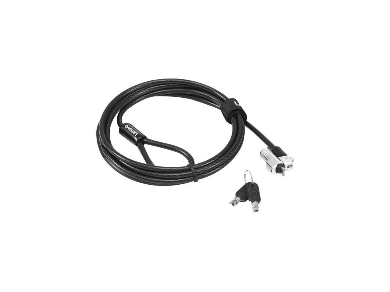 Kensington NanoSaver Cable Lock Security cable lock, black, 6 ft 5