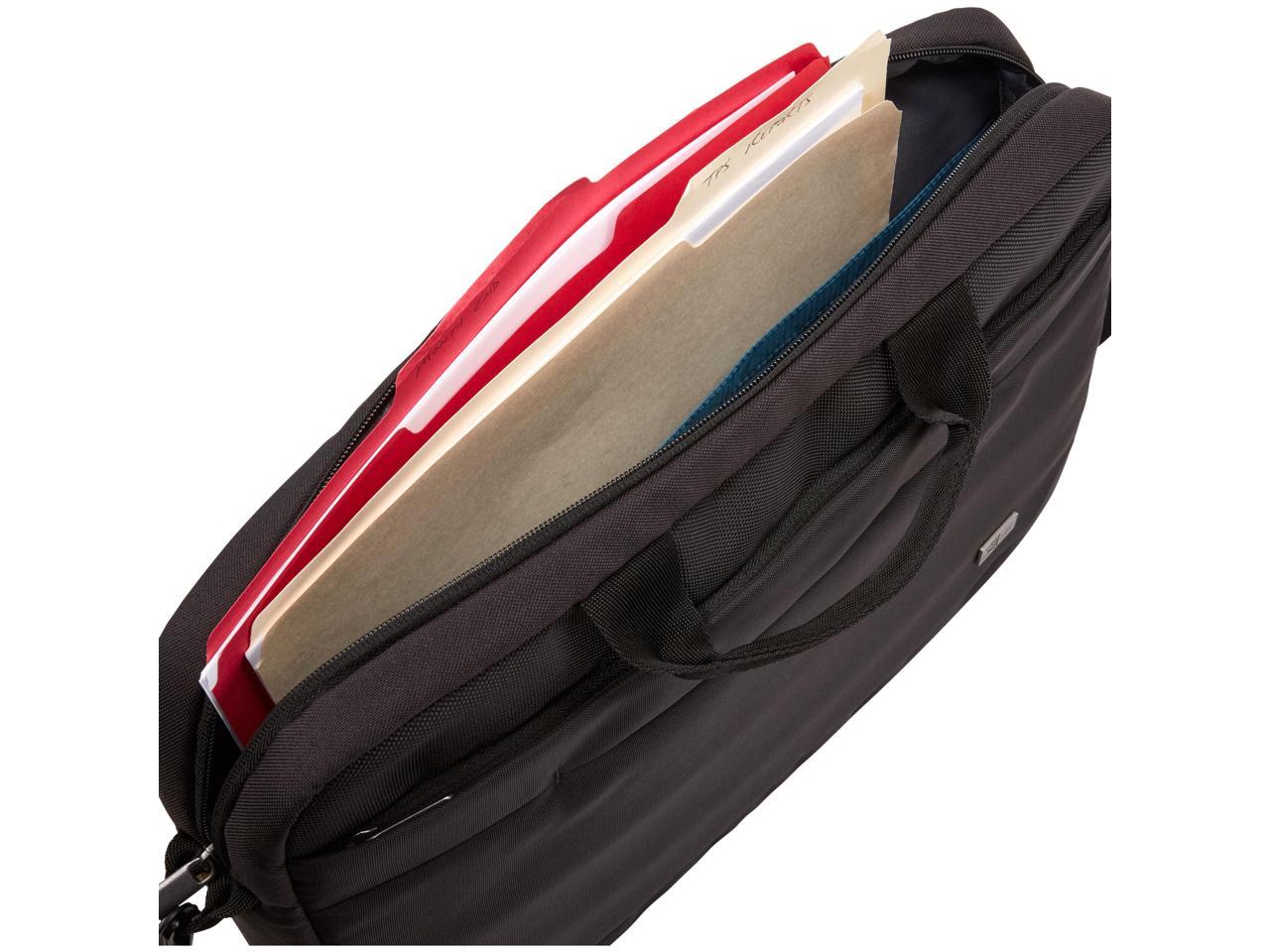 Case Logic Advantage Adva-116 Black Carrying Case (Attaché) For 10" To 16" Notebook - Black 5