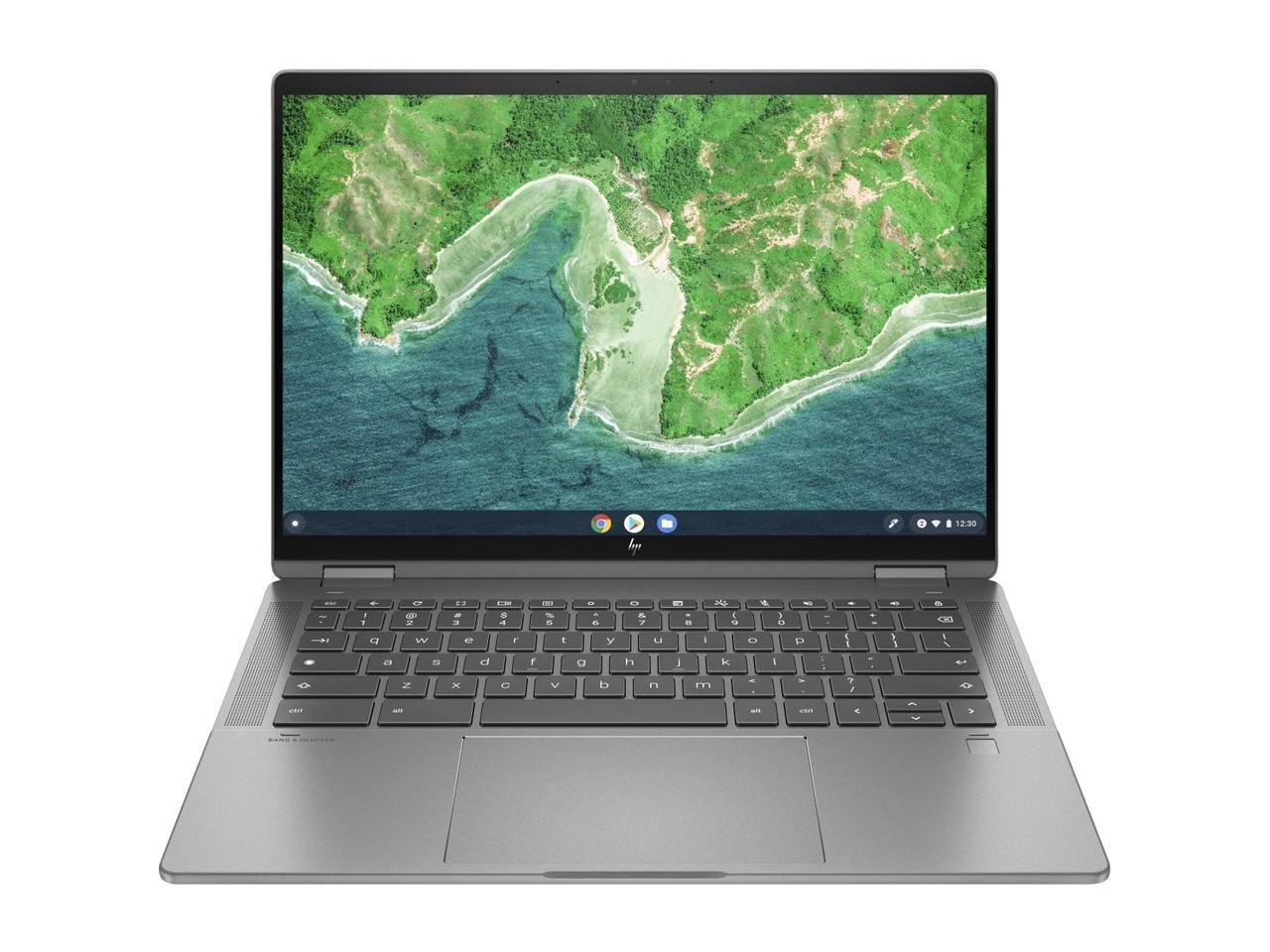 HP Chromebook x360 14C-CD0013DX Intel Core i3-1215U 3.30GHz 8GB 128GB SSD 14" Touch (1920 x 1200) Chrome OS Mineral Silver 1