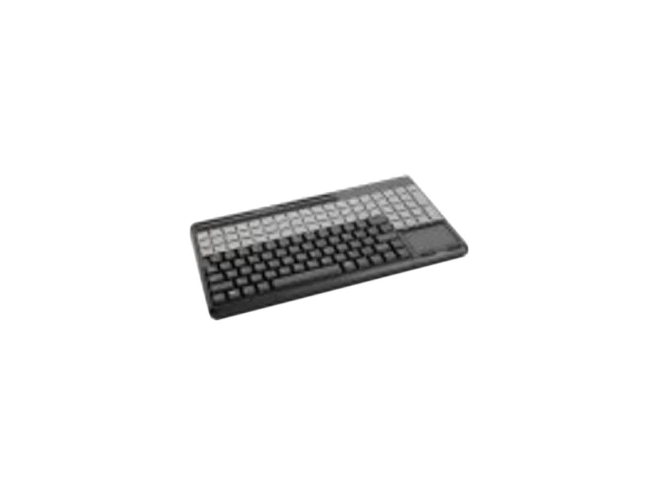 SPOS QWERTY KEYBOARD, BLACK, 14, USB, W/ 3 TRACK MSR, TOUCHPAD. US 123 LAYOUT W/ 3