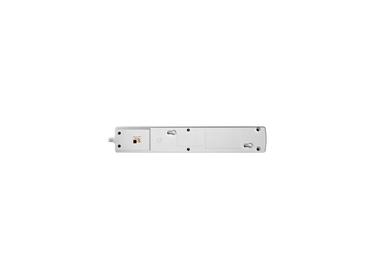 V7 SA0712W-9N6 7-Outlet Surge Protector, 12 Feet cord, 1050 Joules - White 5