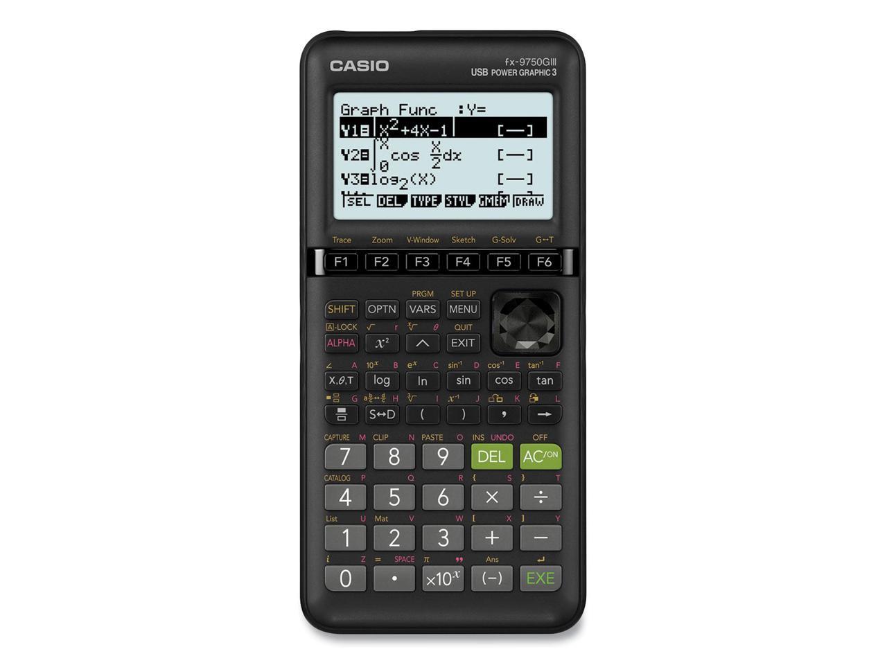 Casio FX-9750GIII Graphing Calculator Black 2