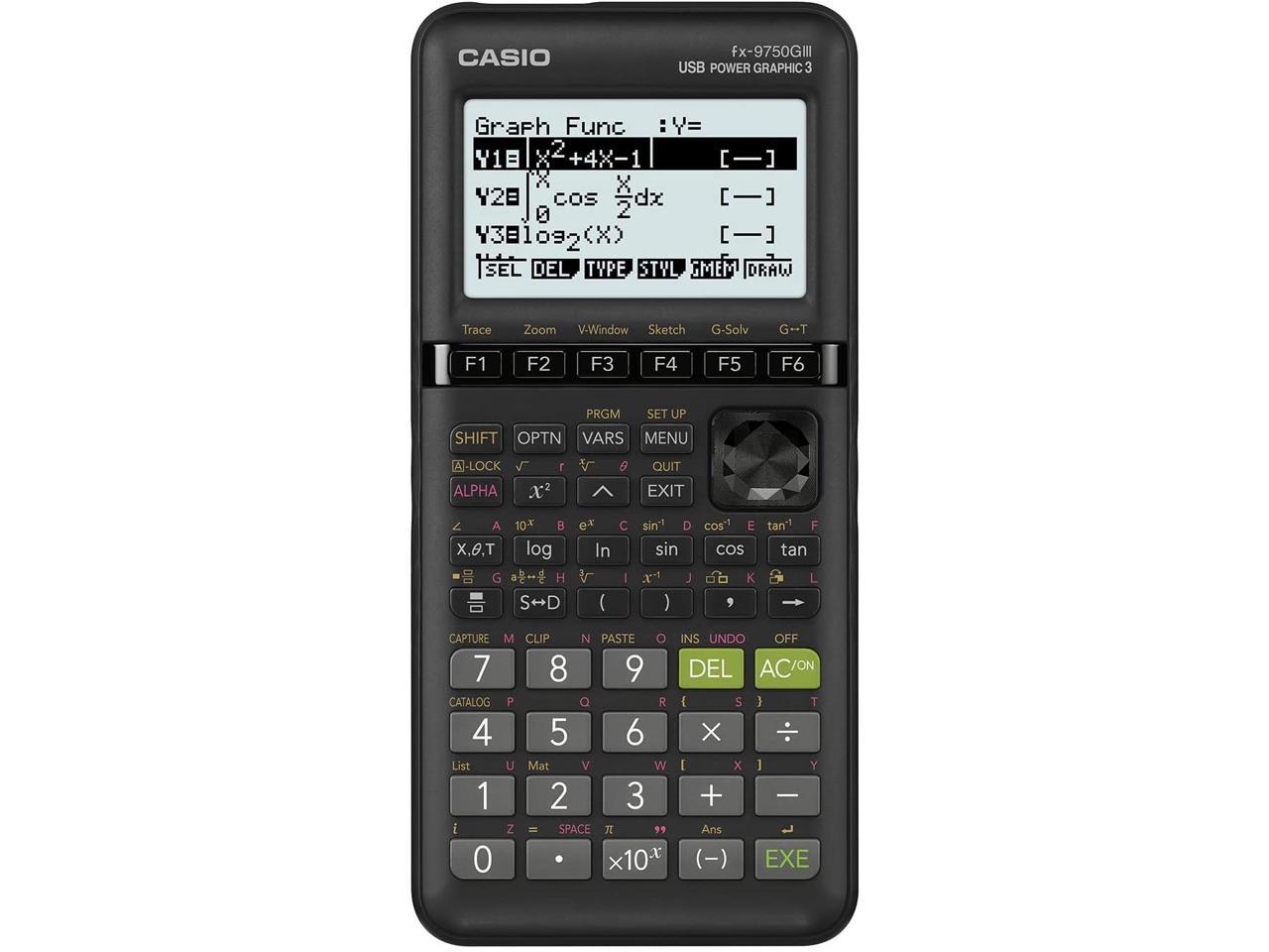 Casio FX-9750GIII Graphing Calculator Black 3