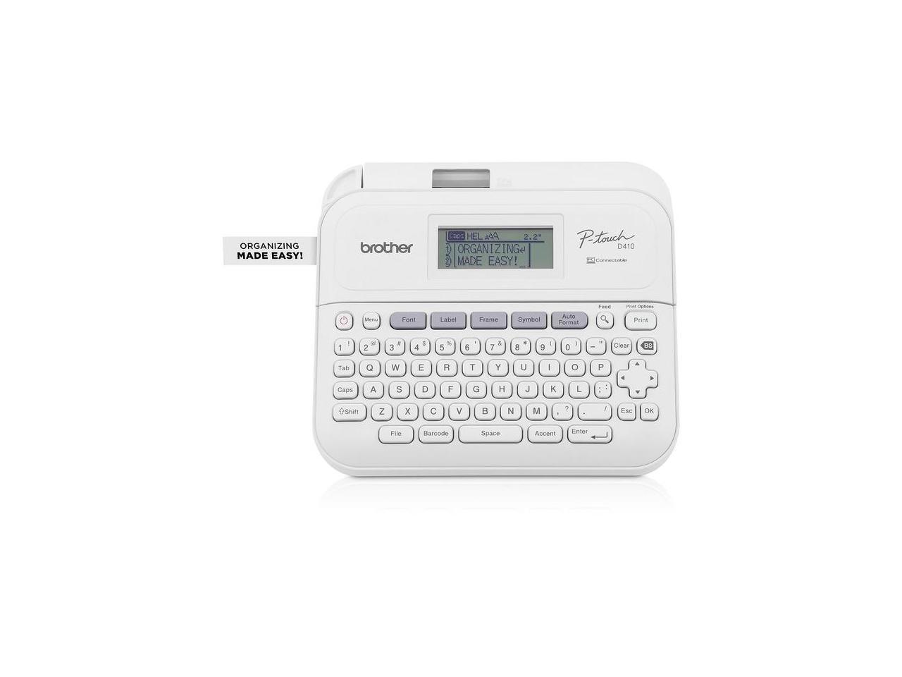 Brother P-touch PT-D410 Home/Office Advanced Label Maker PTD410 3