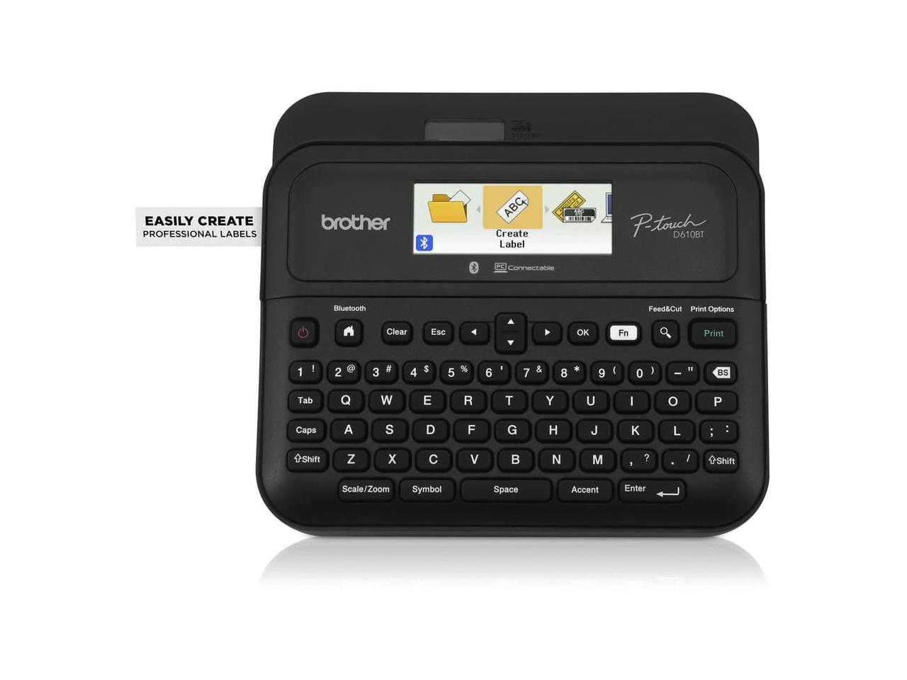 Brother P-touch Business Professional Connected Label Maker with Case PTD610BTVP 5